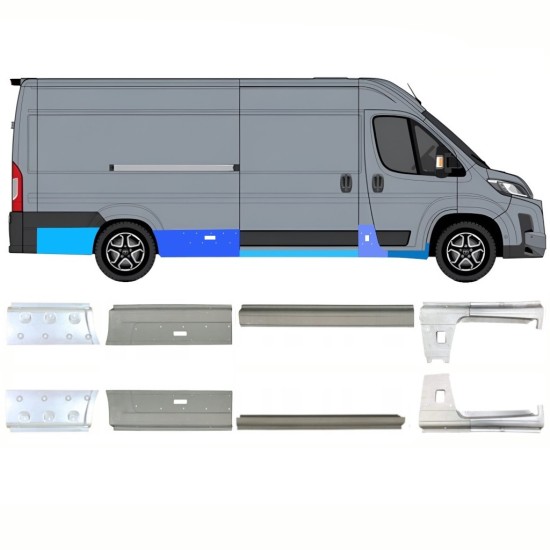 Zestaw reperaturek do Toyota Proace Max 2024- / Lewa+Prawa 16712