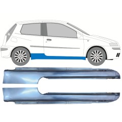 Pełny próg do Fiat Punto II 1999-2010 / Lewa+Prawa / Zestaw 10074