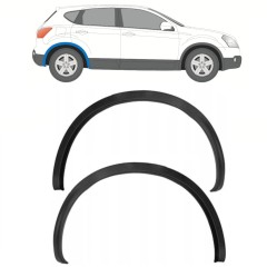 Listwa boczna błotnika tylnego do Nissan Qashqai 2007-2013 / Lewa+Prawa / Zestaw 12687