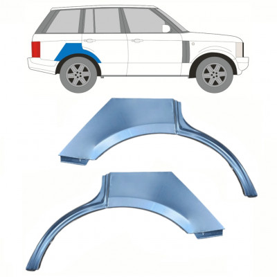 Reperaturka błotnika tylnego do Land Rover Range Rover 2002-2012 / Lewa+Prawa / Zestaw 10287