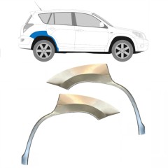 Reperaturka błotnika tylnego do Toyota Rav4 2006-2013 / Lewa+Prawa / Zestaw 14755