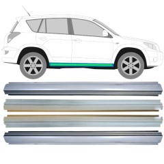 Reperaturka progu wewnętrzna + zewnętrzna do Toyota Rav4 2006-2013 / Lewa+Prawa / Zestaw 14910