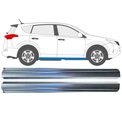 Reperaturka progu do Toyota Rav4 2013-2018 / Lewa+Prawa / Zestaw 16493
