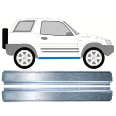Reperaturka progu wewnętrzna do Toyota Rav4 1994-2000 / Lewa = Prawa (symetryczny) / Zestaw 10881