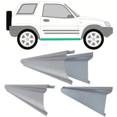 Reperaturka progu wewnętrzna + zewnętrzna do Toyota Rav4 1994-2000 / Lewa = Prawa (symetryczny) / Zestaw 11325