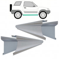 Reperaturka progu wewnętrzna + zewnętrzna do Toyota RAV4 1994-2000 / Zestaw 10882