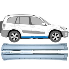 Pełny próg do Toyota Rav4 2000-2005 / Lewa+Prawa / Zestaw 9397