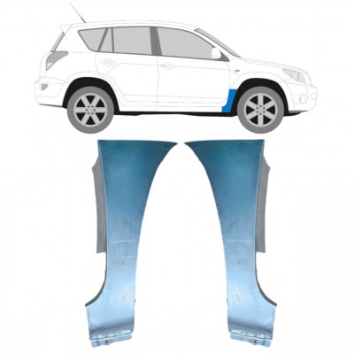 Reperaturka błotnika przedniego do Toyota Rav4 2006-2013 / Lewa / Prawa / Lewa+Prawa / Zestaw 12896