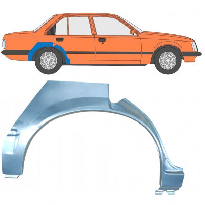 Reperaturka błotnika tylnego do Opel Rekord E 1982-1986 / Prawa 8078