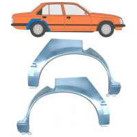 Reperaturka błotnika tylnego do Opel Rekord E 1982-1986 / Lewa+Prawa / Zestaw 10278