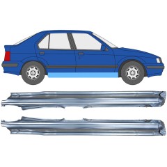 Pełny próg do Renault 19 1988-1995 / Lewa+Prawa / Zestaw 11878