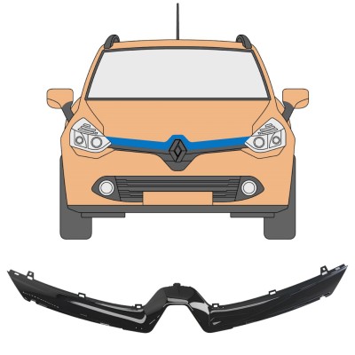 Listwa grilla do Renault Clio IV 2012-2016 16231