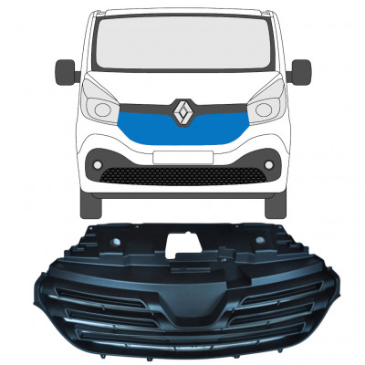 RENAULT TRAFIC 2014- GRILL