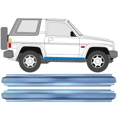 Reperaturka progu do Daihatsu Feroza Rocky Fourtrak 1984-1993 / Lewa = Prawa (symetryczny) / Zestaw 10468