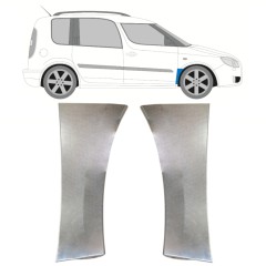 Reperaturka błotnika przedniego do Skoda Roomster Praktik 2006-2015 / Lewa+Prawa / Zestaw 14695