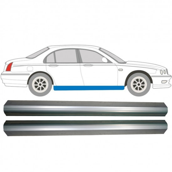 Reperaturka progu do Rover 75 MG ZT 1999-2005 / Lewa+Prawa / Zestaw 9190