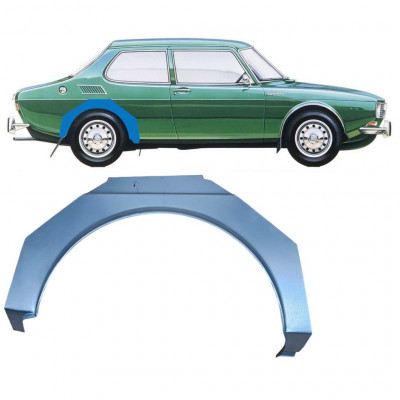 Reperaturka błotnika tylnego do Saab 99 1967-1987 / Prawa 11040