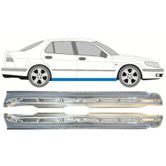 Pełny próg do Saab 9-5 1997-2010 / Lewa+Prawa / COMBI / SEDAN / Zestaw 14631