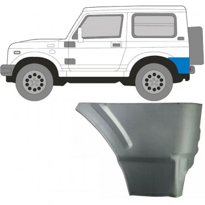 Reperaturka błotnika tylnego część tylna do Suzuki Samurai 1981-2004  / Lewa 7024