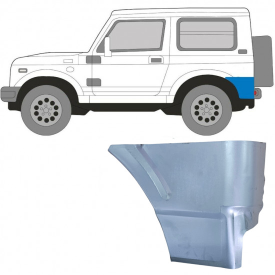 SUZUKI SAMURAI 1981-2004 TYLNY KOŁO PANEL / LEWA STRONA