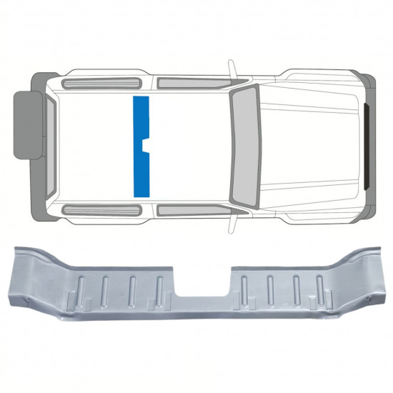 SUZUKI SAMURAI 1981-2004 ŚRODKOWY PANEL PODŁOGOWY