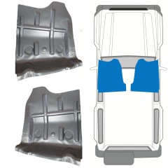 Reperaturka podłogi do Suzuki Samurai 1981- / Lewa+Prawa / Zestaw 11304