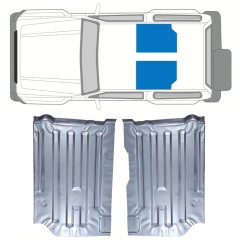 Reperaturka podłogi do Suzuki Samurai 1981- / Lewa+Prawa / Zestaw 11824