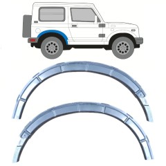 Reperaturka mocowania nadkola tylnego błotnika do Suzuki Samurai 1981- / Lewa+Prawa / Zestaw 11833