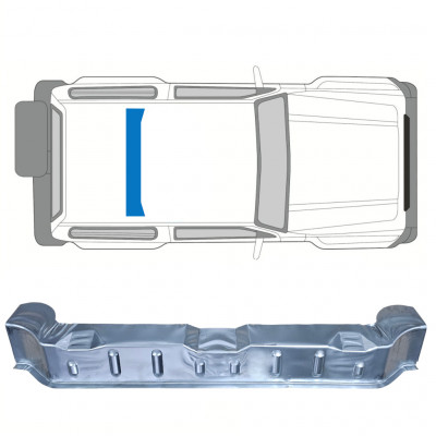 SUZUKI SAMURAI 1981-2004 ŚRODKOWY PANEL PODŁOGOWY / TYLNY