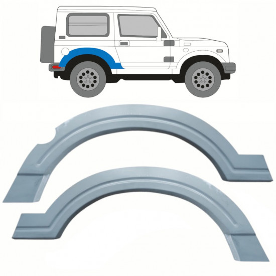 Reperaturka błotnika tylnego do Suzuki Samurai 1981-2004 / Lewa+Prawa / Zestaw 10819