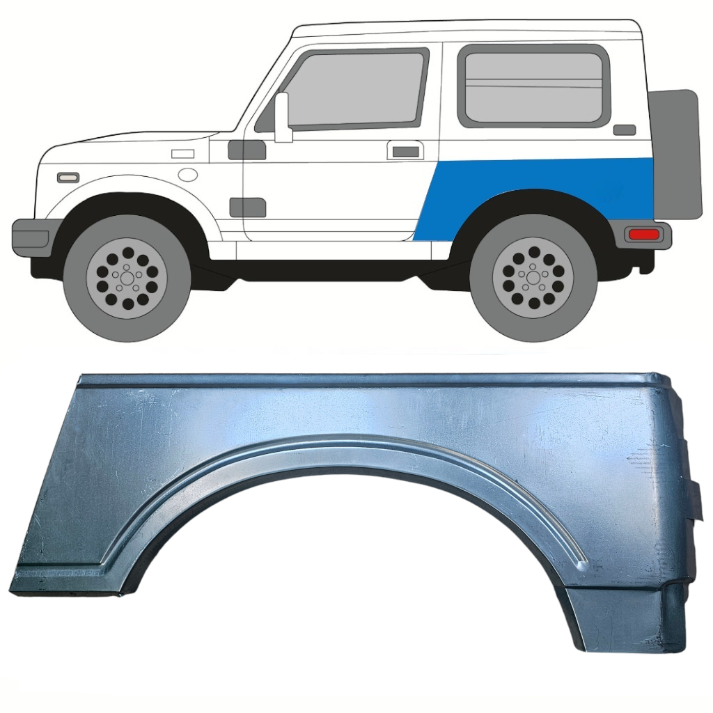 Reperaturka Błotnika Tylnego Do Suzuki Samurai 1981-2004 / Lewa 10815