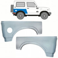 Reperaturka błotnika tylnego do Suzuki Samurai 1981-2004 / Lewa+Prawa / Zestaw 10816