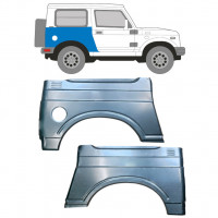 Reperaturka błotnika tylnego do Suzuki Samurai 1981-2004 / Lewa+Prawa / Zestaw 9580