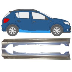 Pełny próg do Dacia Sandero 2012-2020 / Lewa+Prawa / Zestaw 14845