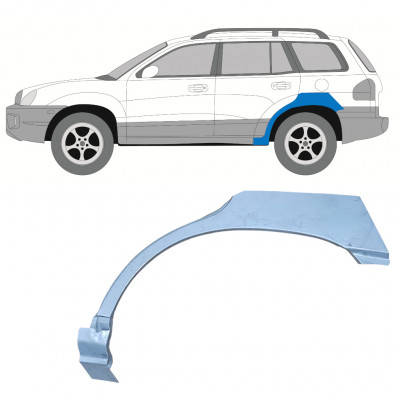 Reperaturka błotnika tylnego do Hyundai Santa Fe 2001-2006 / Lewa 8245