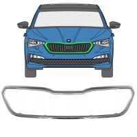 Ramka grilla do Skoda Scala 2019- 16227