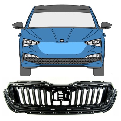 Grill do Skoda Scala 2019- 16226