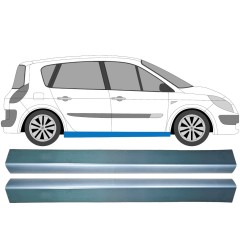 Reperaturka progu do Renault Scenic II 2003-2009 / Lewa+Prawa / Zestaw 9259