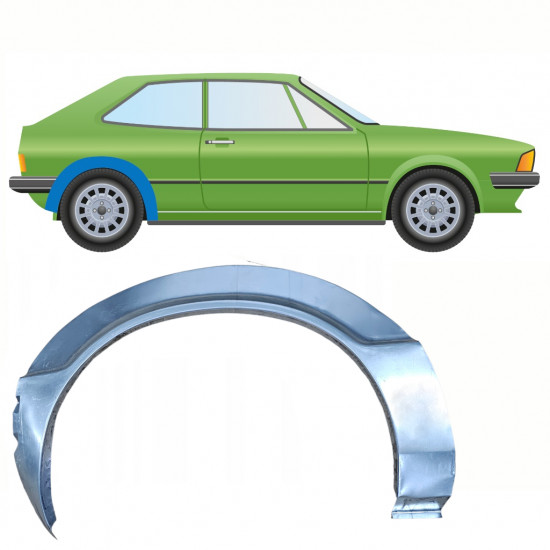 Reperaturka błotnika tylnego do VW Scirocco 1974-1981 / Prawa 8796