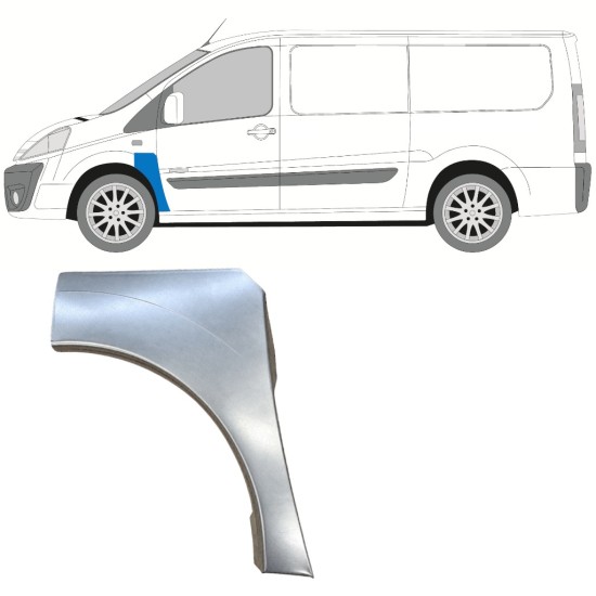 Reperaturka błotnika przedniego do Citroen Jumpy 2007-2016 / Lewa 15230