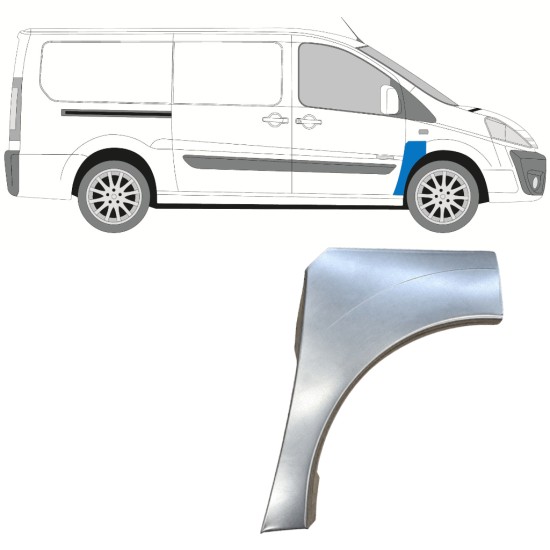 Reperaturka błotnika przedniego do Citroen Jumpy 2007-2016 / Prawa 15231