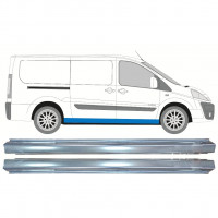 Reperaturka progu do Fiat Scudo Dispatch Expert 2007-  / LWB / Lewa+Prawa / Zestaw 10456