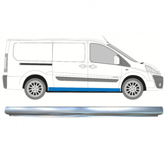 Reperaturka progu do Fiat Scudo Dispatch Expert 2007- / LWB / Prawa 11046