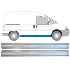 Reperaturka progu do Fiat Scudo 1994-2007 / Lewa+Prawa / Zestaw 14526