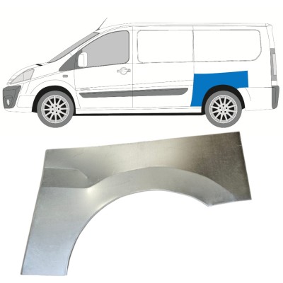 Reperaturka błotnika tylnego do Fiat Scudo 2007-2016 / Lewa 14748