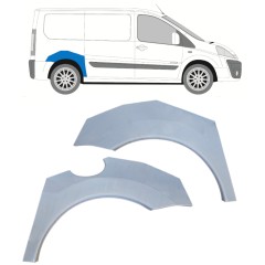 Reperaturka błotnika tylnego do Peugeot Expert 2007-2016 / Lewa+Prawa / Zestaw 15727