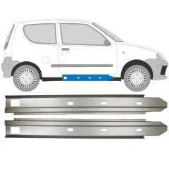 Reperaturka progu wewnętrzna do Fiat Seicento 1998-2010 / Lewa+Prawa / Zestaw 14716