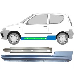 Reperaturka progu + reperaturka progu wewnętrzna do Fiat Seicento 1998-2010 / Lewa / Zestaw 14721