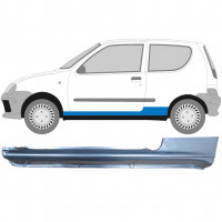 Pełny próg do Fiat Seicento 1998-2010 / Lewa 6510