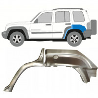 Reperaturka błotnika tylnego do Jeep Liberty 2001-2008 / Lewa / Zestaw 9962